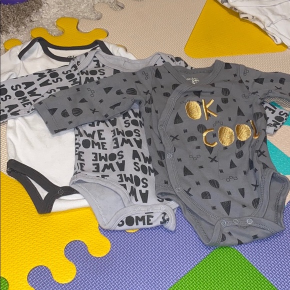 chick pea Other - 3 Pack Chick Pea Sleep & Play Onesies Size 6-9